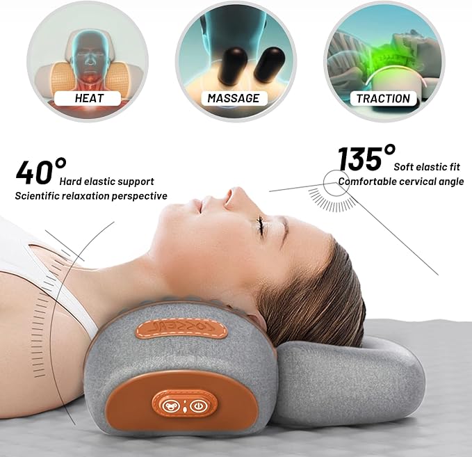 Heat, massage and extension: the three functions