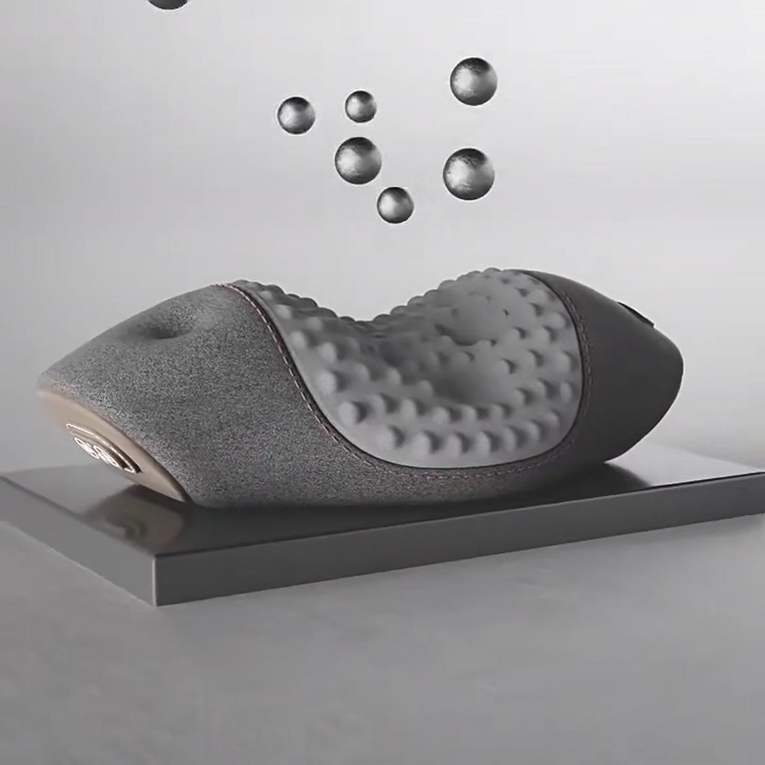Textured contact surface and control button